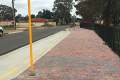 01 Paving - bus stop